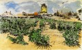 El Molino de Alphonse Daudet en Fontevieille Vincent van Gogh